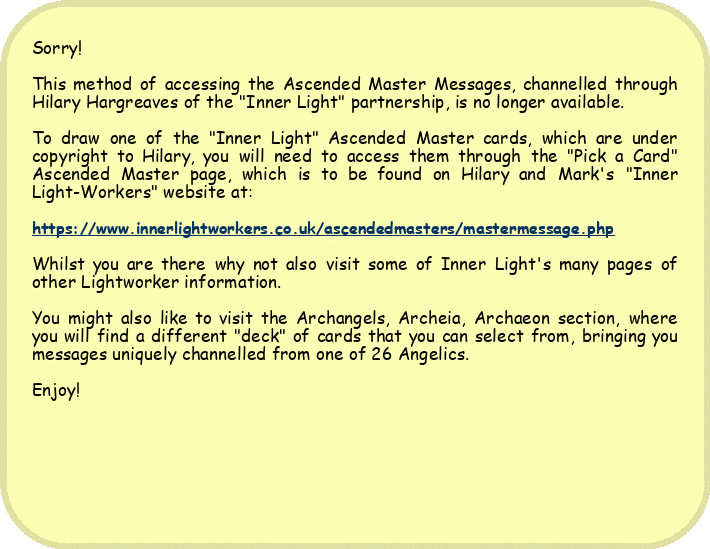Master of the All-Seeing Eye of God and twin flame of El Morya Khan brings you this message: